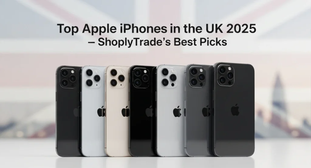 Top Apple iPhones in the UK 2025 – ShoplyTrade’s Best Picks
