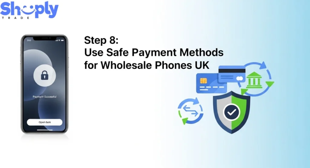 Use Safe Payment Methods for Wholesale Phones UK