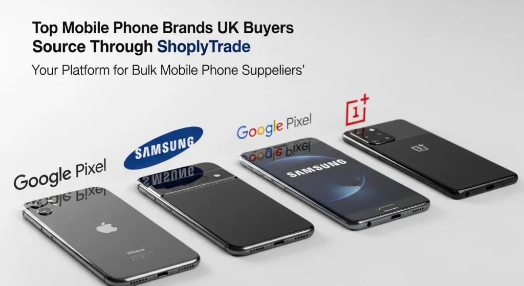Top Mobile Phone Brands UK Buyers Source Through ShoplyTrade