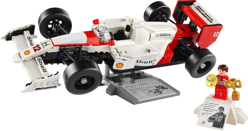 LEGO Icons McLaren MP4/4 & Ayrton Senna Vehicle Set